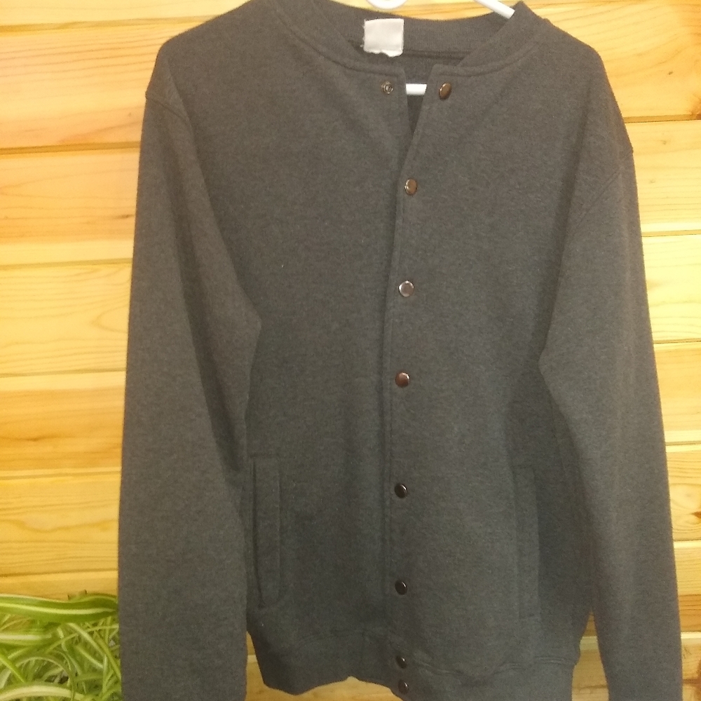 Sweatshirt bomber jacket